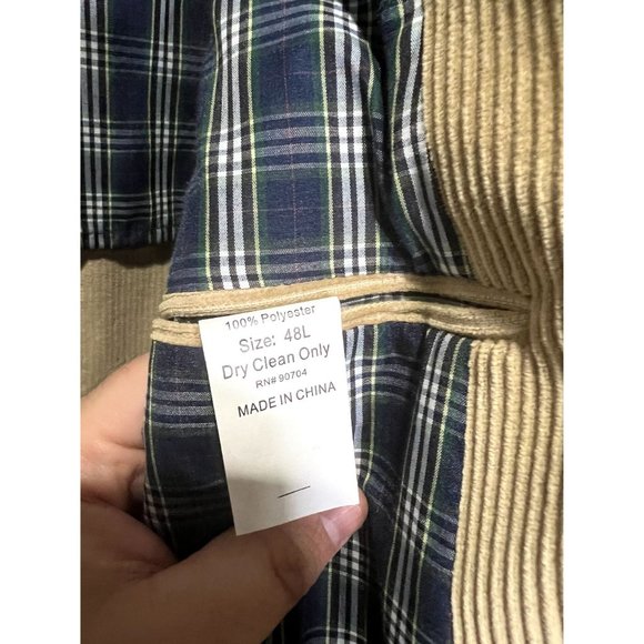 Alan‎ Flusser Corduroy Sport Coat - Size 48L - Picture 5 of 7